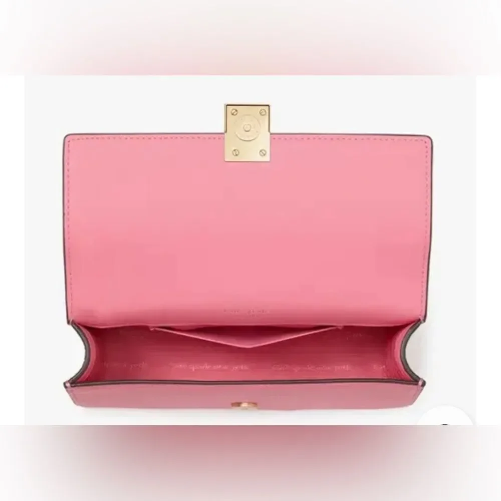 Kate Spade ♠️ Pink Leather Crossbody Bag; New with dust bag! PERFECT CONDITION!